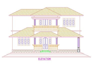 myHut home plans - myHut HomePlans, myHur Realtors, myHut.in, Home Plans Elevation kerala india Kannur