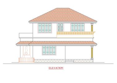 myHut home plans - myHut HomePlans, myHur Realtors, myHut.in, Home Plans Elevation kerala india Kannur