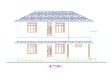 myHut home plans - myHut HomePlans, myHur Realtors, myHut.in, Home Plans Elevation kerala india Kannur