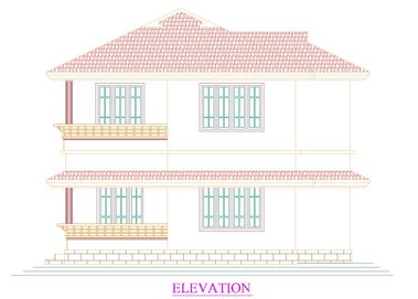 myHut home plans - myHut HomePlans, myHur Realtors, myHut.in, Home Plans Elevation kerala india Kannur