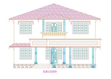 myHut home plans - myHut HomePlans, myHur Realtors, myHut.in, Home Plans Elevation kerala india Kannur