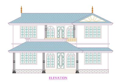 myHut home plans - myHut HomePlans, myHur Realtors, myHut.in, Home Plans Elevation kerala india Kannur